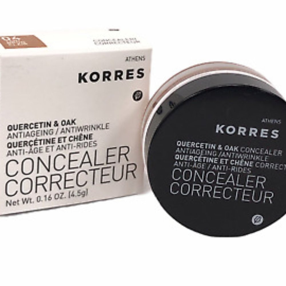 KORRES Quercetin & Oak Antiageing & Antiwrinkle Concealer 04 TAN